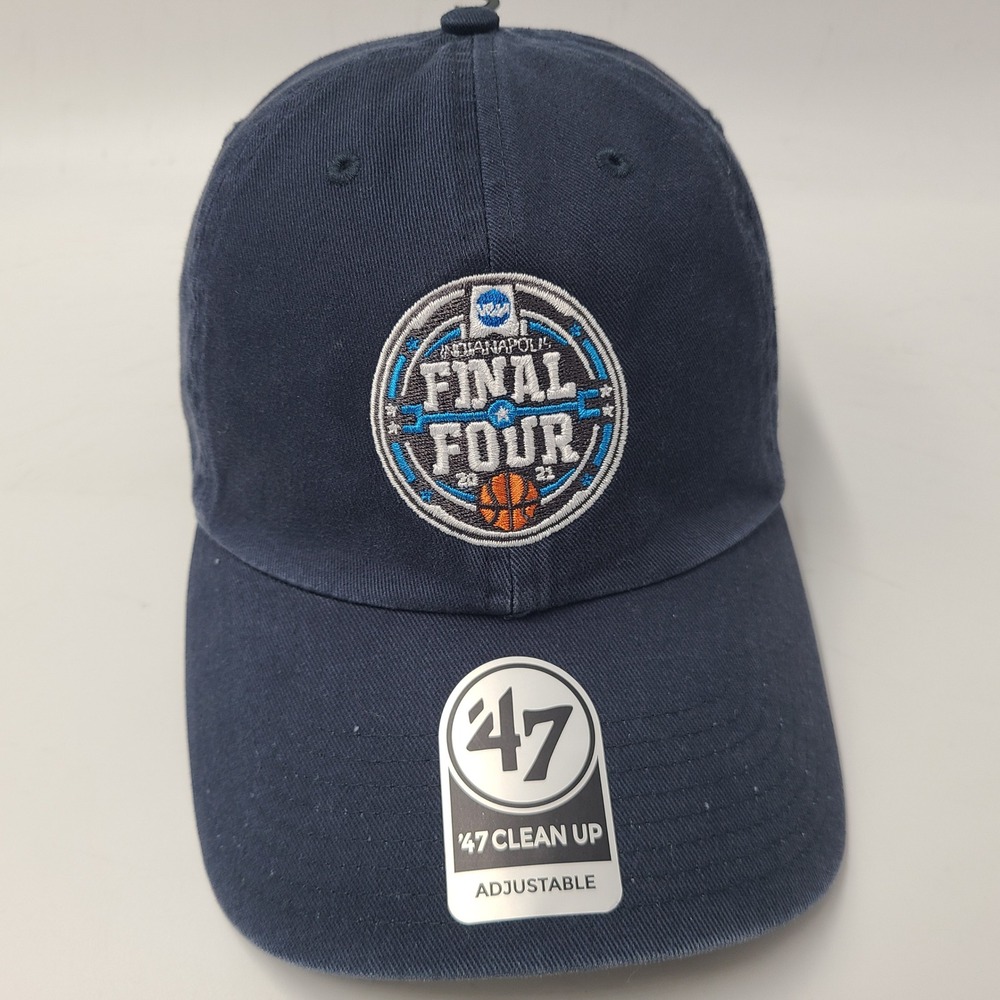 Final Four Hat Strapback 47 Brand‎ Clean Up Blue 2021 NCAA Basketball Tournament